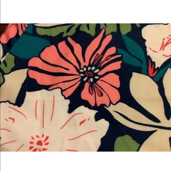 Raisins Ruffle Open Back Floral One-Piece - Picture 5 of 6